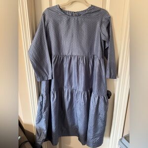 Péro by Aneeth Arora Handmade Silk Caftan Tunic Printed Dress